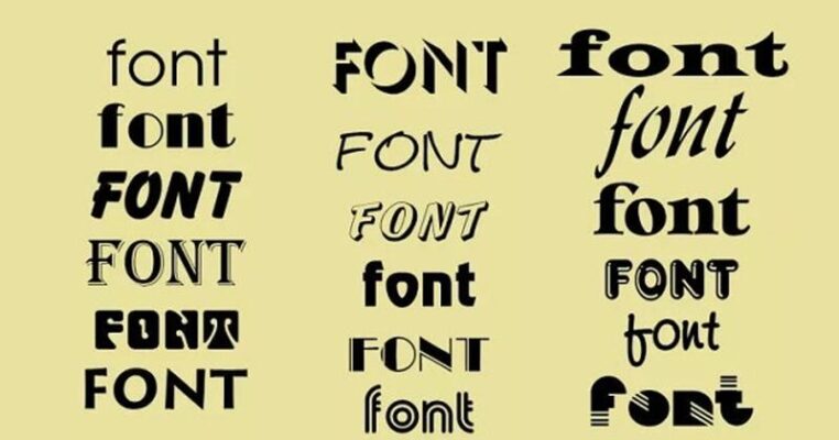 Font chữ in ấn phù hợp giúp thiết kế của bạn trở nên nổi bật