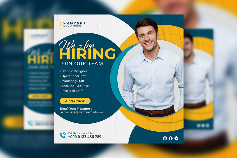 Mẫu tờ rơi tuyển dụng trình bày khoa học, dễ theo dõi.