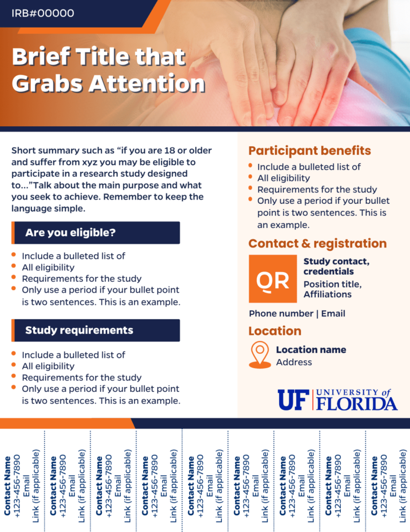 Tờ rơi tuyển dụng khổ A4, trình bày cân đối và rõ ràng.