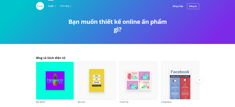 Canva – Phần mềm thiết kế flyer kéo thả nhanh chóng