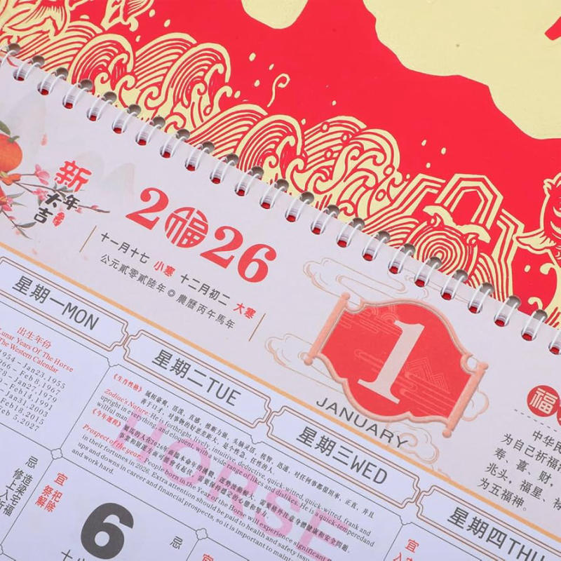 Kinh nghiệm đặt in lịch Tết 2026 giá rẻ, chất lượng cao