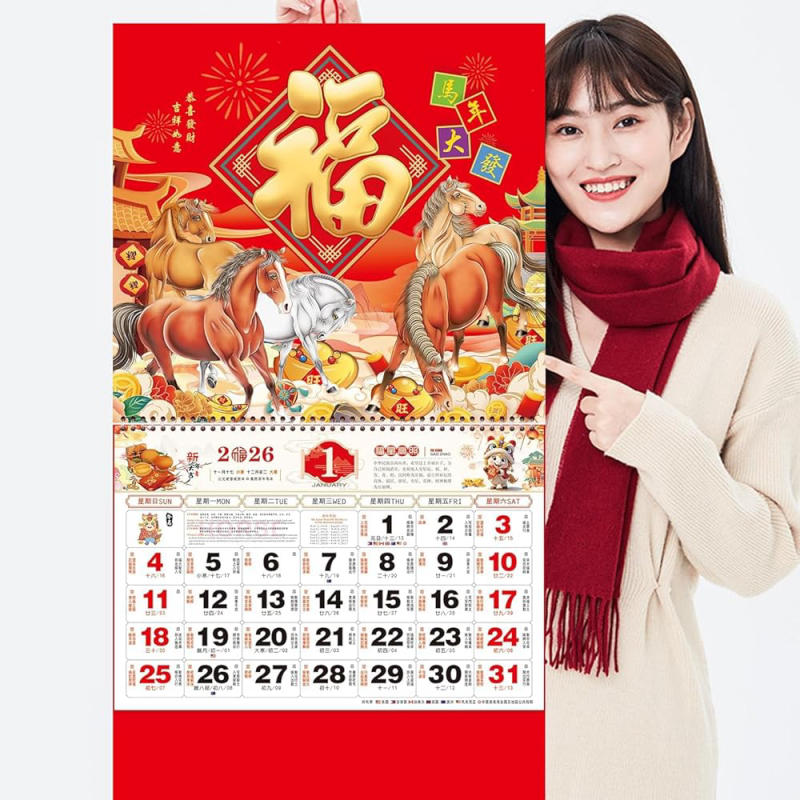 Quy cách in ấn và gia công lịch Tết 2026 chuyên nghiệp