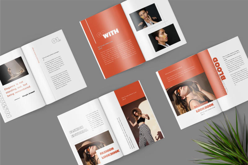Kích thước catalogue phổ biến (A4, A5, khổ vuông)