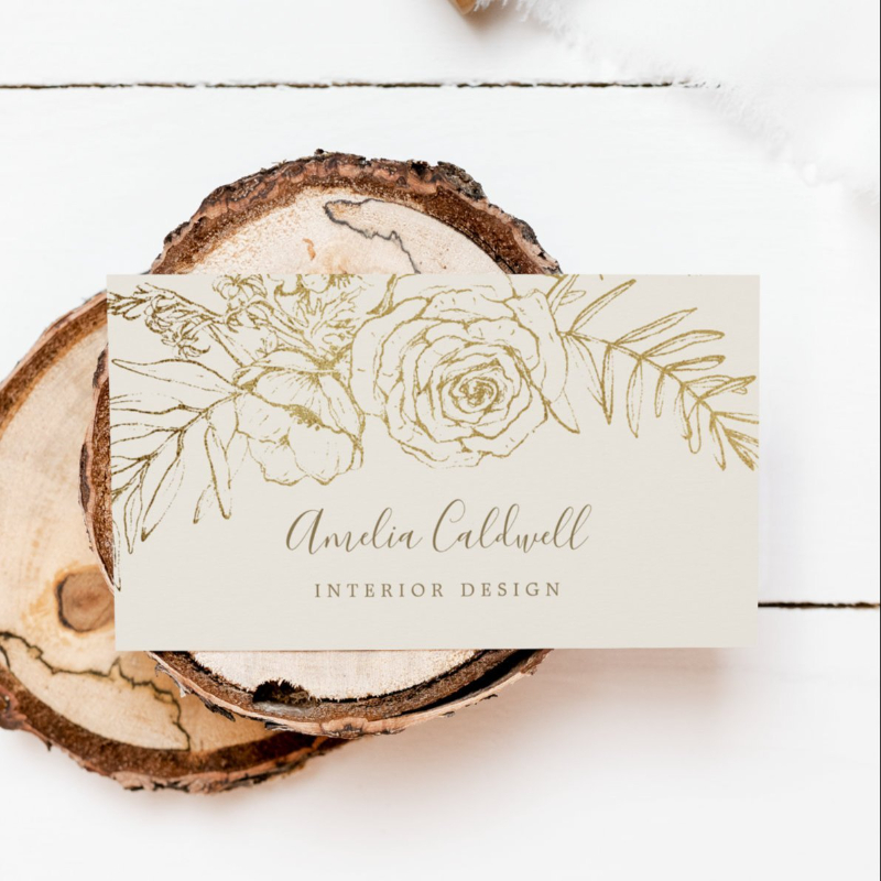 Card visit shop hoa