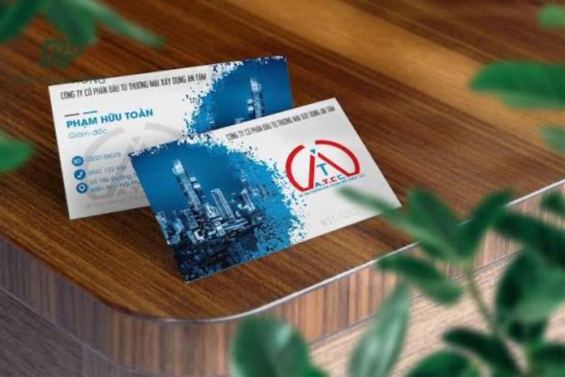Mẫu danh thiếp cho công ty Kiến trúc