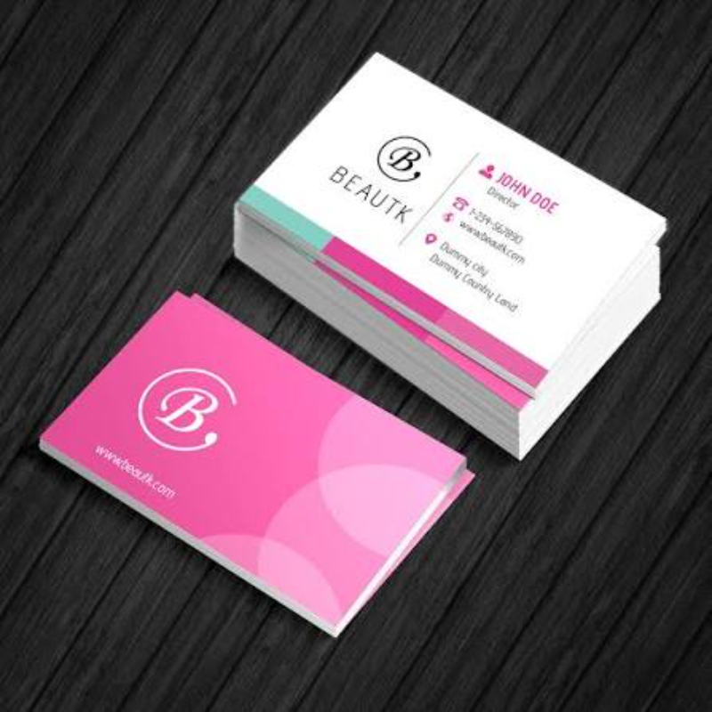 Các chất liệu giấy in name card mỹ phẩm phổ biến, lên màu chuẩn
