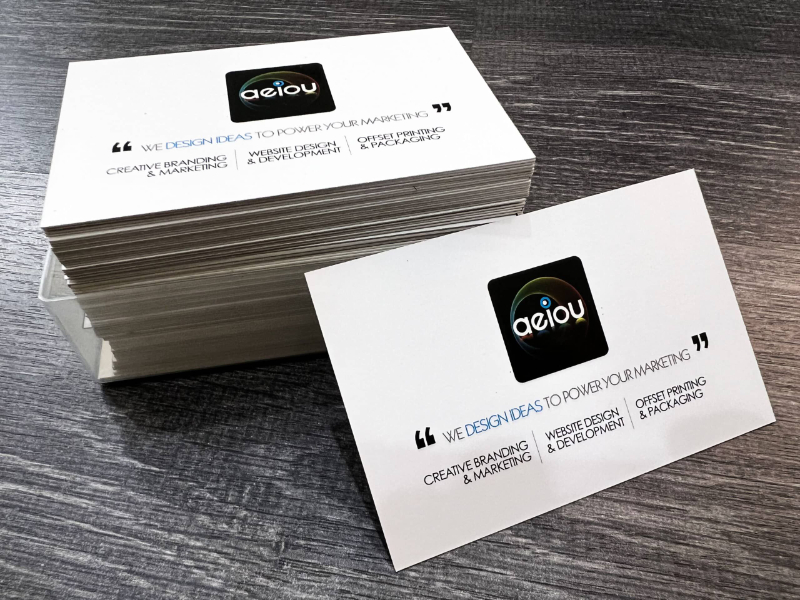 Các thông số quy chuẩn để có một hộp name card offset