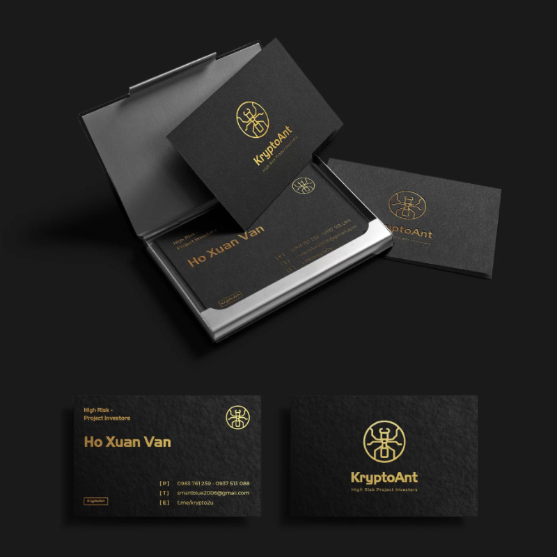 Tổng Hợp Các Mẫu Name Card Ép Kim Sang Trọng Nhất