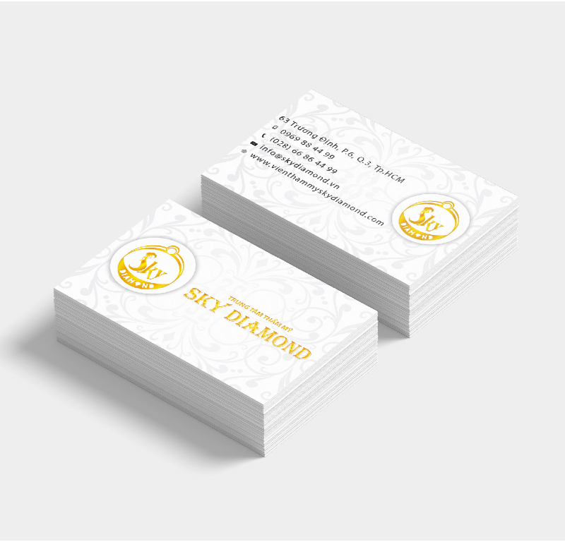 Tổng Hợp Các Mẫu Name Card Ép Kim Sang Trọng Nhất